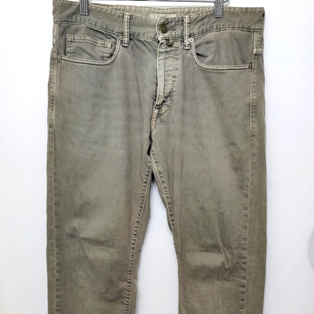 Slowear Incotex 5 pockets pants, grey, slim fit size 32